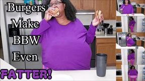 Burgers Make BBW Even Fatter HD