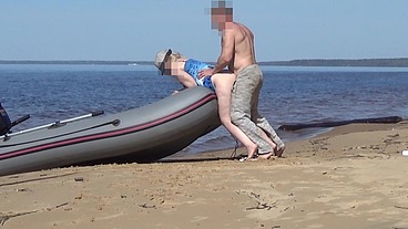 Lady Tourist and Boatman