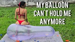 MY BALLOON CAN'T HOLD ME ANYMORE - S2P