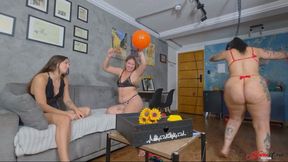 CURIOSITY TURNS INTO A CHALLANGE WITH BALLOONS AND PUNISHMENT - BEA CORREA - CLIP 4 - NEW APRIL 2026