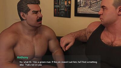 I gave hairy daddy with a huge cock a blowjob - chubby teen twinks