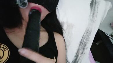 Tiny Pinay love taste herself