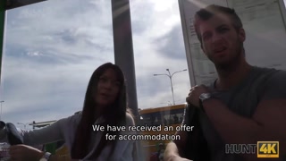 HUNT4K Couple for money satisfies every request of perverted and rich man