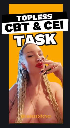 CBT & CEI task 🥵