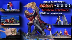 Destroy All Goddesses PT2 - Act 2 - Ashley Lane - Keri Spectrum- Giantess SFX - Crush - HD