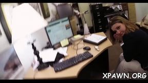 A bitch in the reality movie scene shows off her curves and moves