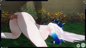 3D Hentai Fuck Diabla and Cum in Her Ass