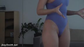 Jeny Smith naked teasing instructor touch everywhere
