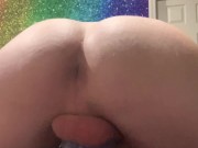 Redhead Femboy Ashen Fucks and Creampies his Fleshlight