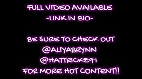 Bisexual Threesome- Aliya Byrnn & Steve Rickz