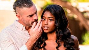 Busty ebony goddess Nicole Kitt nicely impaled in her lovely poses