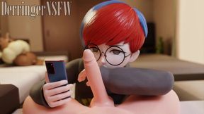 Bored Penny with no Gag Reflex