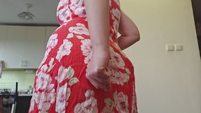 JOI 60 Strokes per Minute on a Bare Ass in Dress Dirty Talk