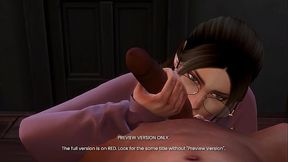Steamy 3D hentai preview with a MILF and BBC