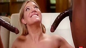 Two Big Black Cock For Divorcee
