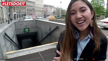 LETSDOEIT - Asian Teen Tourist Has POV Sex Abroad With Local Guy - May Thai &amp_ Charlie Dean