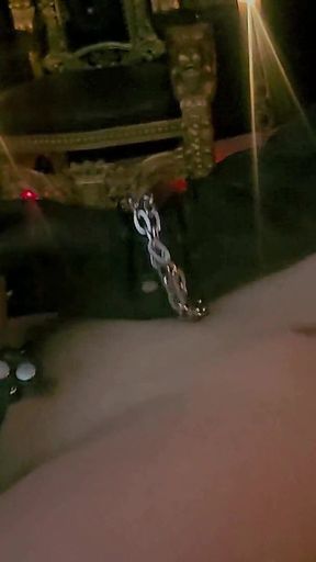 Stina Stone Femdom Handjob Tease Denial Facesitting by Mistress in Leather Gloves Part 2
