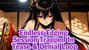 Endless Edging Session – Trapped In Tease & Denial Loop | Goddess Hiyori