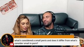 Aiden Ashley and Stirling Cooper on Dick Size Matters? Length or Girth and How To Grow Size!