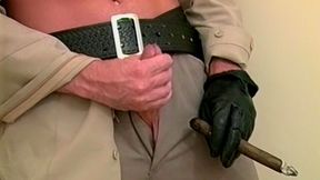 Uniformed Stud Jose Cabrera Strokes His Hard Dick - Bonus Fetish