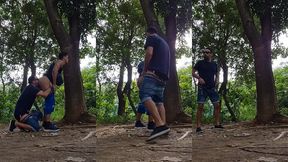 o macho casado fodeu meu cu na trilha de sexo