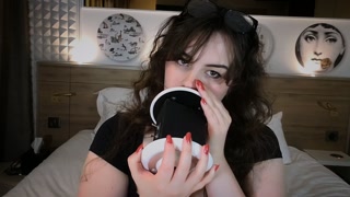 ASMR Super Intense Wet Mouth Sounds in your ears 3Dio 👄👂