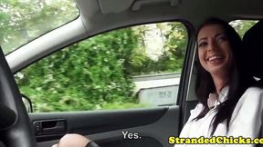 Stranded Euro Doctor Gets a Mouthful of Cum