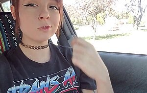 Car Dildo Orgasm