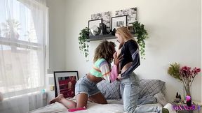 The Jenna Foxx & Angel Y0ungs Rimming & Cunnilingus Sessions!