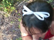 sexo al aire libre con