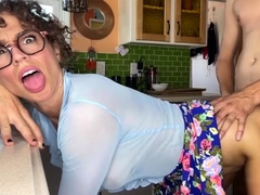 VibeWithMommy - Rough Kitchen Anal with Teacher