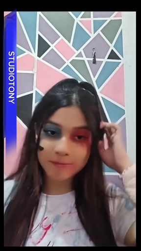 Latina Model After a Real Photoshoot