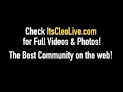 Cam Princess Its Cleo Face Fucks Redheaded Lesbian GF!
