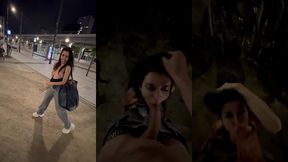 public blowjob in the center of amsterdam