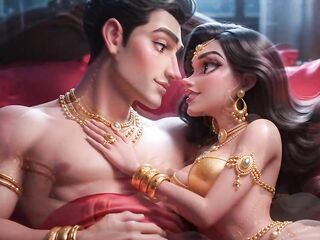 Steamy Toon Romance - Prince & Seductive Princess Private Compilation