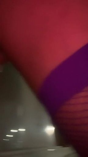 Cindie love sexy skirt sissy fucks clit like pussy