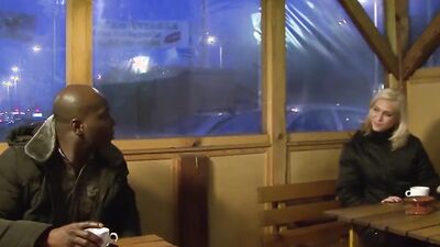 Invited a Stranger to Fuck my Wife and Feed her Cum from Big Black Cock