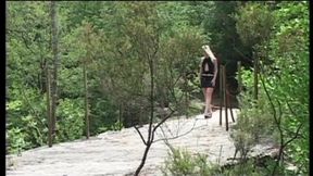 Anal Fuck on the River While Someone Is Watching