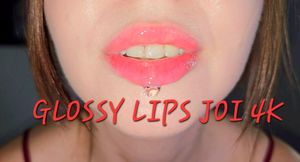 GLOSSY LIPS JOI! 4K