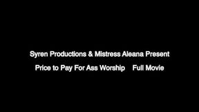 Price To Pay For Ass Worship (MP4)
