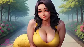 Big-Titted Futanari Rides You in Hot Hentai VR Fantasy Ride