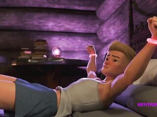 Magician PERV Chick plays with a Stud from the Street - Toon Sex Parody 2025