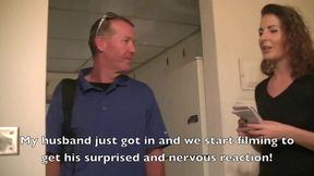 my cuckold watches me fuck big black cock pt1 - cucks first time watching!