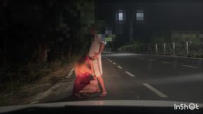 Hot Bhabhi Fucking Stranger on Road