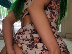 Teen british babe solo masturbation