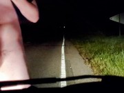 Almost caught!!! Cum in Public While I DoorDash