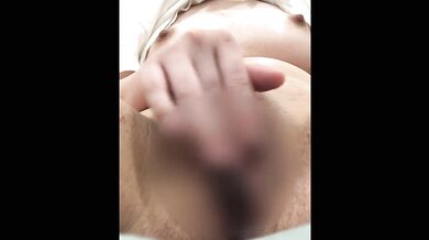 Horny office lady rubbed One week of pent up lust
