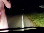 Almost caught!!! Cum in Public While I DoorDash