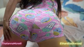 She wants to in her pajamas