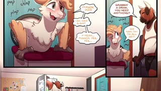 Furry Comic Dub: 609 by Brae! (Furry Animation, Furries, Furry Sex, Furry, Public Anal)
